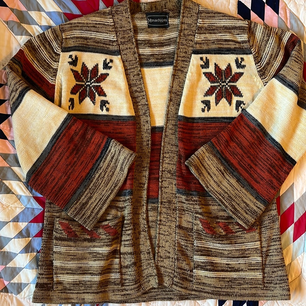 Vintage bell sleeves cardigan